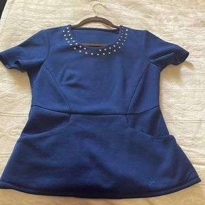 Navy Blue Jaanuu scrub set